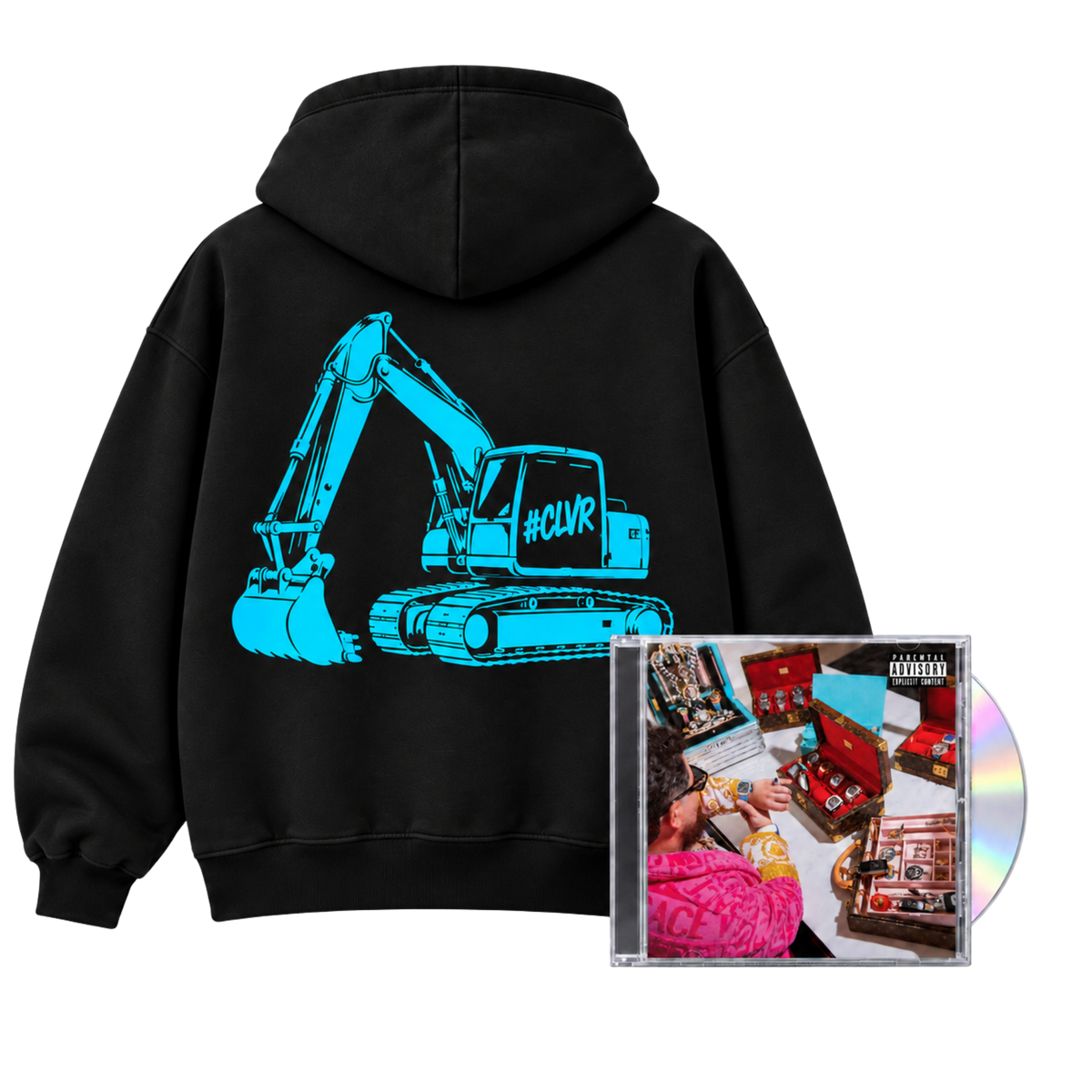 Hoodie collector USB "TRACTO" + CD